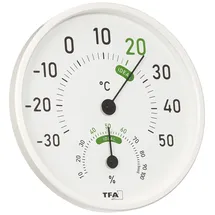 TFA Dostmann Thermo-/Hygrometer Weiß 45.2045.02