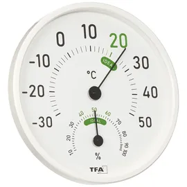 TFA Dostmann Thermo-/Hygrometer Weiß 45.2045.02