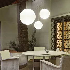 Newgarden Pianeta Steuerbare LED Akku-Hängelampe IP54 Ø 35cm