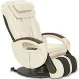aktivshop Massagesessel mit elektrischer Aufstehhilfe, Wärmefunktion & 6 Massageprogramme, bis 180 kg und um 90° drehbar beige