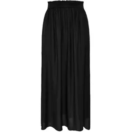 Only Damen Rock ONLVENEDIG LIFE LONG SKIRT Schwarz S