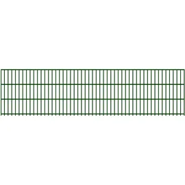 fa-bausysteme Doppelstabmatte 6/5/6 mm Moosgrün 250 cm x 63 cm