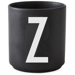 Design Letters - AJ Porzellan Becher Z, schwarz