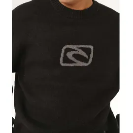 Rip Curl Inner Visions Knit Crew Schwarz L
