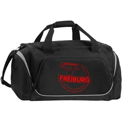 multifanshop Sporttasche - Freiburg - Meine Fankurve - Druck rot - Tasche