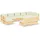 vidaXL Garten-Lounge-Set 9-tlg. creme Kiefer