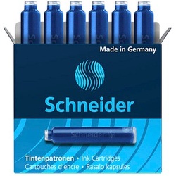 Schneider Tintenpatronen für Füller blau 6 St.