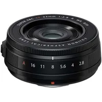 Fujifilm XF 23mm F2,8, schwarz, Pancake-Objektiv, Fujifilm X