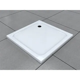 Buylando - 100x100 Cm Duschtasse – Flache Acryl Duschwanne – Mit 5 Cm Höhe