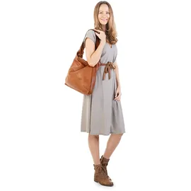 forty Shopper Leder Braun