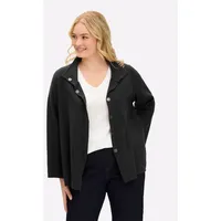 sheego Strickjacke anthrazit 52/54