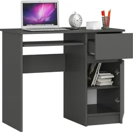 Akord Furniture Factory IP0PBIUSZARPIKSPR, Gerade, Rechteckige Form, Matt, 1 Schubladen 500 mm, 900 mm | Grau