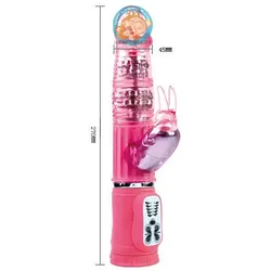 Rabbit Vibrator Baile Passion Rock in Rosa 27cm