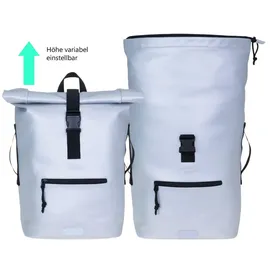 Elephant Gin Time Bag Rucksack Silber