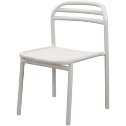 Stuhl Bliss Cane-line Aluminium sand grau, Designer Johannes Foersom & Peter Hiort-Lorenzen, 77x52x56 cm