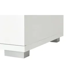 Stella Trading Nachtkommode ¦ weiß , Maße cm B: 46 H: 61 T: 42.0