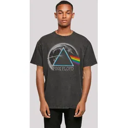 T-Shirt F4NT4STIC "Pink Floyd Oversize T-Shirt", Herren, Gr. 5XL, schwarz, Obermaterial: 100% Baumwolle, casual, oversize, Rundhals, Kurzarm ohne Bündchen, Shirts, Print