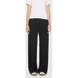 MAC Christy Wide Leg Hose in Schwarz-D38 / L30
