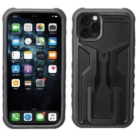 Topeak iPhone 15 Pro Handyhülle schwarz-grau