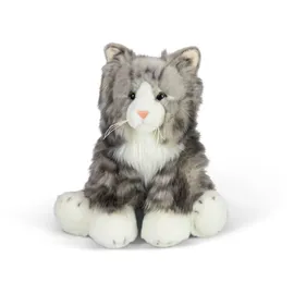 TOBAR Graue Katze Kuscheltier - Grau
