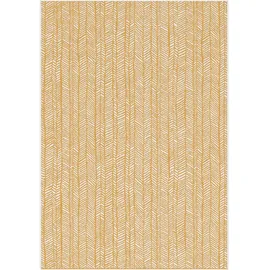Steffensmeier Teppich Jordis, Rechteckig, In- und Outdoor, wasserfest gelb 140 cm x 200 cm