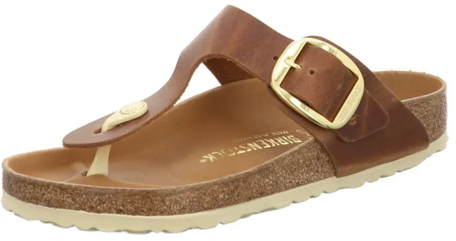 Birkenstock Pantolette Gizeh Big Buckle braun 41