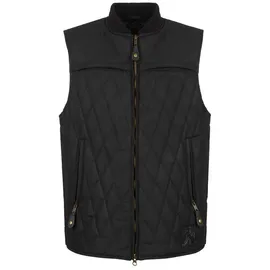 John Doe Lowrider Wax Weste Schwarz XL