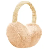 UQTUKO Ohrenwärmer, Faltbare Winter Ohrenschützer Verstellbarer Plüsch Earmuffs Warme Kälteschutz Kalte Ohrenschützer für den Winter Reiten für Damen, Herren und Kinder, kaffeebraun - Einheitsgröße