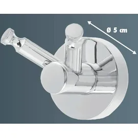 Primaster Multifunktionshaken Classic Round Edelstahl verchromt