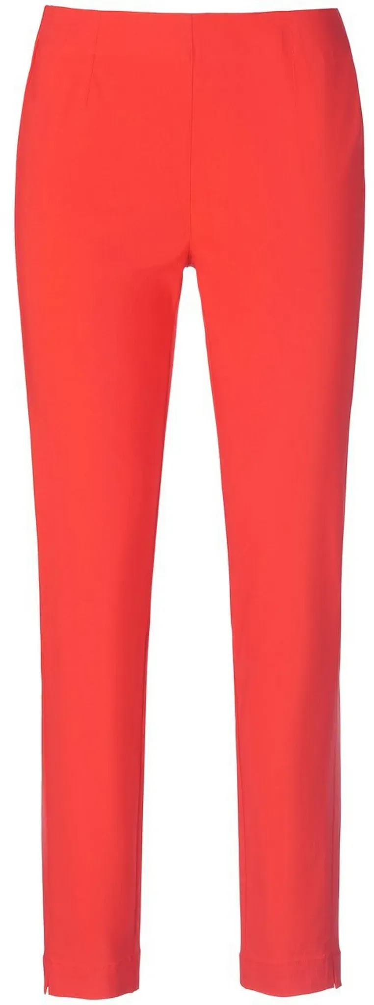 Le pantalon coupe Sylvia  Peter Hahn rouge