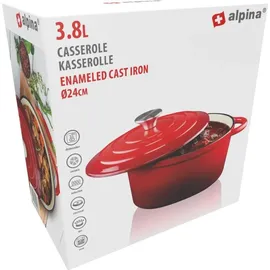 Alpina Bratpfanne 24 cm mit Deckel