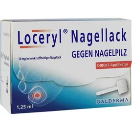 Galderma Laboratorium Loceryl Nagellack gegen Nagelpilz DIREKT-Applikat. 1,25 ml