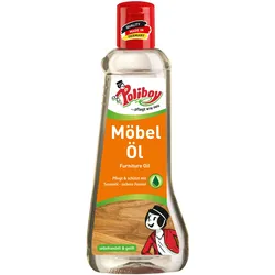 Poliboy Möbel Öl - Holzpflegemittel für Naturmöbel - ohne Lösemittel - 200 ml - Made in Germany