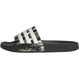 adidas Shower Adilette Core Black / Alumina / Tent Green 39