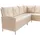 Juskys Manacor Lounge-Set creme/sand