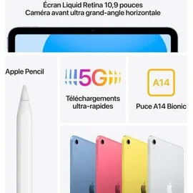 Apple iPad 10,9" (10. Generation 2022) 64 GB Wi-Fi + Cellular blau