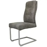 MCA Furniture MCA Salva Schwingstuhl Edelstahl/Antiklook