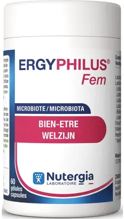 Nutergia Ergyphilus Fem Mikrobiom Wohlbefinden 60 Kapseln