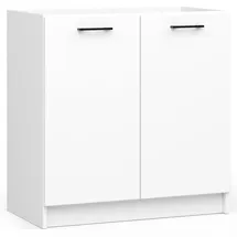 Akord Unterschrank Küchenschrank AKORD OLIWIA 80 x 46 x 82 cm Weiß