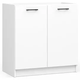Akord Unterschrank Küchenschrank AKORD OLIWIA 80 x 46 x 82 cm Weiß