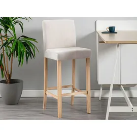 vente-unique Barhocker Rovigo 50 x 116 x 47 cm Beige