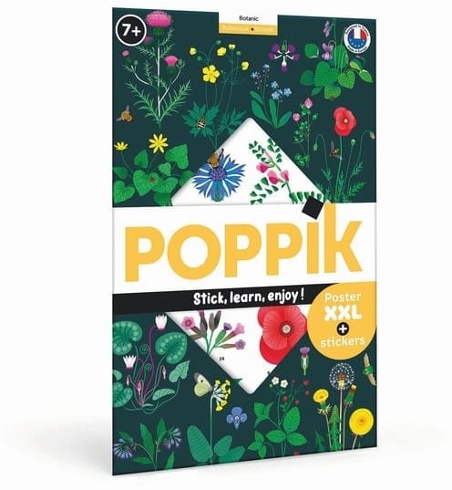 Preisvergleich Produktbild POPPIK 1841135 - Sticker Lernposter Botanik