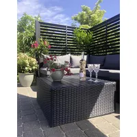 Plus Zaun Koyto 160 x 120 cm RAL 9005 Schwarz