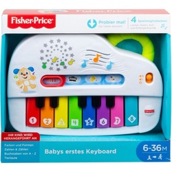 Fisher Price - Babys erstes Keyboard, Lernspielzeug, Baby Musik-Instrument