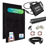 myvoltaics Balkonkraftwerk MyPfannendach bifazial 800 W inkl. Hoymiles Wechselrichter 800 W