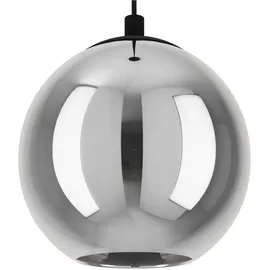 EGLO Ariscani 1-flg. 20 cm rund schwarz-transparent