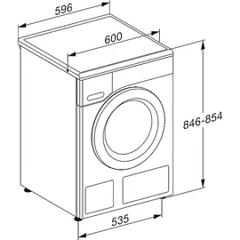 Miele WTR860WPM Waschtrockner (8 kg / 5 kg, 1600 U/min)