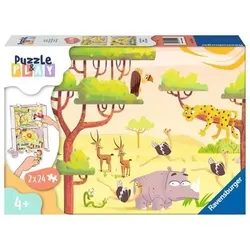 RAVENSBURGER 05594 Puzzle puzzle & play Safari Time