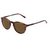 Polo Ralph Lauren PH4110 Unisex-Sonnenbrille Vollrand Panto Acetat-Gestell, Havanna