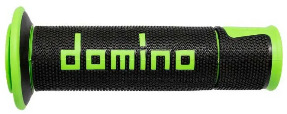 Domino On Road Racing Opened End Griffe - Black Green - 22mm 120mm